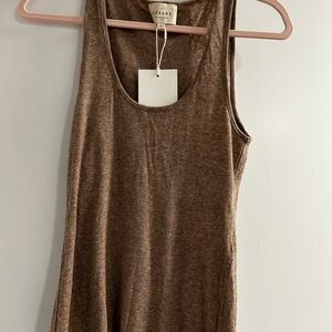 Sezane Brown Women's Tank Top